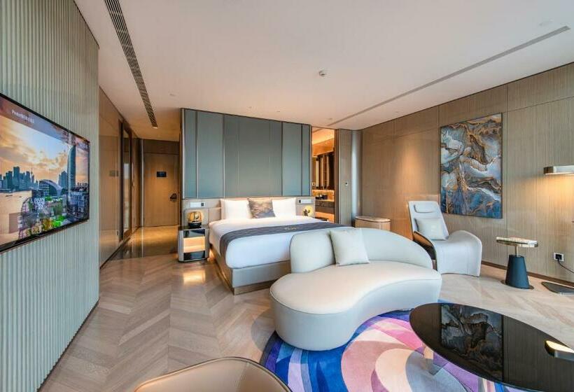 带大床的豪华间, Prodor Hotel Shanghai