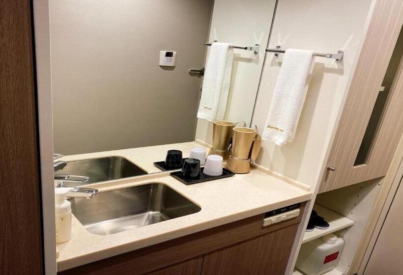 베이직 룸 더블 침대, Dormy Inn Chiba City Soga