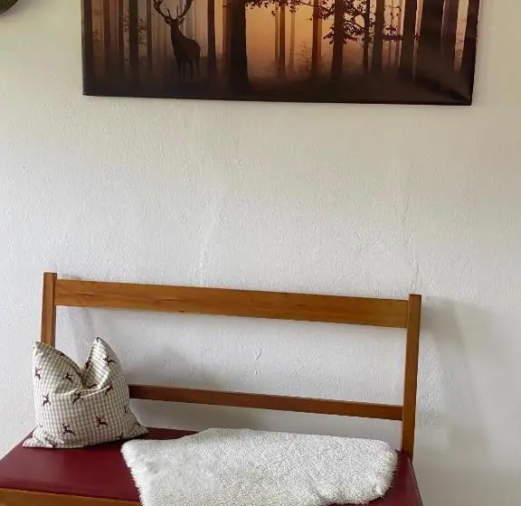 Huoneisto 1 Makuuhuone Parveke, Hansenbauernhof