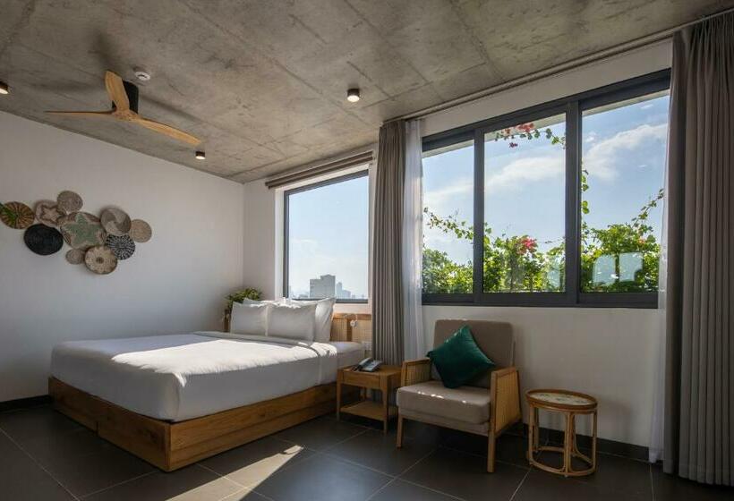 اتاق لوکس با چشمانداز شهر, The Leaf Boutique Oceanfront