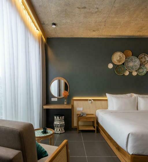 اتاق لوکس با چشمانداز شهر, The Leaf Boutique Oceanfront