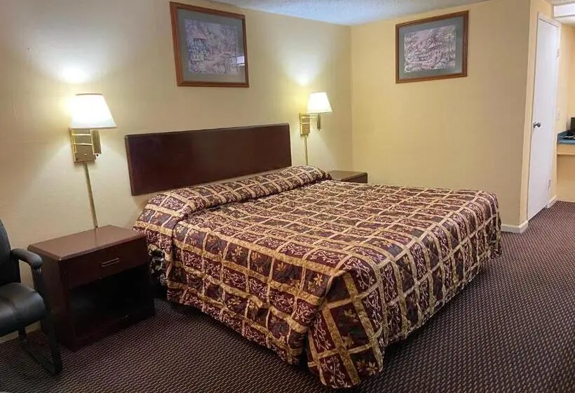 身障者適用キングサイズベッドルーム, Corbin Inn