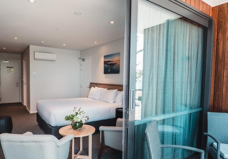 스탠다드 발코니 룸 바다 전망, Sudima Kaikōura