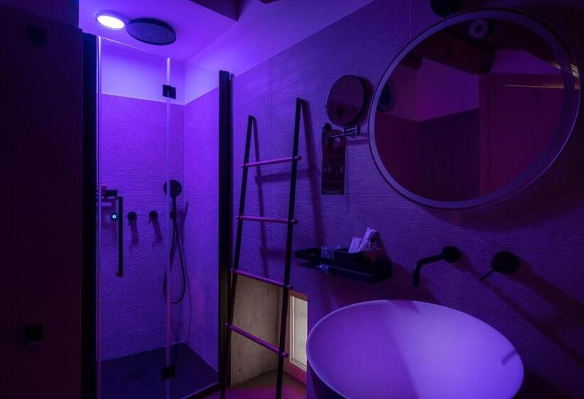 标准间带阳台, Dimora Bonafede Ibla Design Rooms