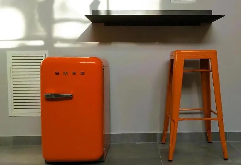 キングサイズベッドのデラックスルーム, Garage47 Storica Officina Meccanica Loft B&b In Pienza