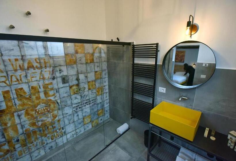 Номер Deluxe Кровать Кинг, Garage47 Storica Officina Meccanica Loft B&b In Pienza