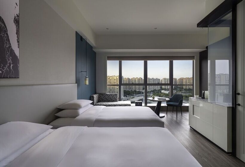 اتاق استاندارد با چشم‌انداز دریاچه, Hyatt Centric Lakeside Ningbo