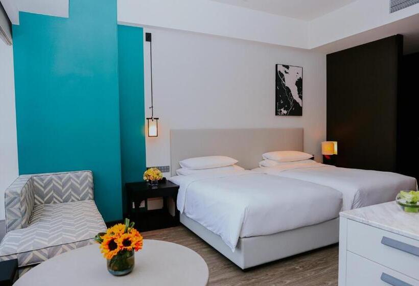 اتاق استاندارد با چشم‌انداز دریاچه, Hyatt Centric Lakeside Ningbo