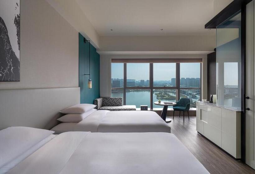 غرفة قياسية مطلّة علي البحيرة, Hyatt Centric Lakeside Ningbo