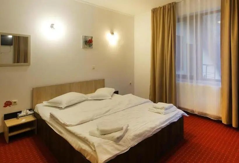 اتاق لوکس با بالکن, Pensiunea Montan Din Bran,sat Simon Spa Indoor