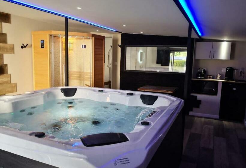 デラックスルーム, V&spa 2 Chambres D Hôtes Avec Spa Privatif Dont Une Avec Un Sauna