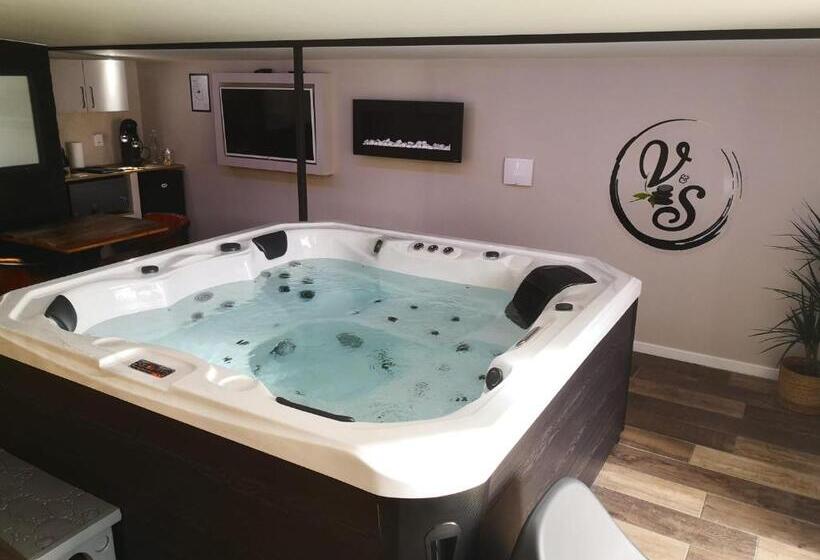 Номер Deluxe, V&spa 2 Chambres D Hôtes Avec Spa Privatif Dont Une Avec Un Sauna
