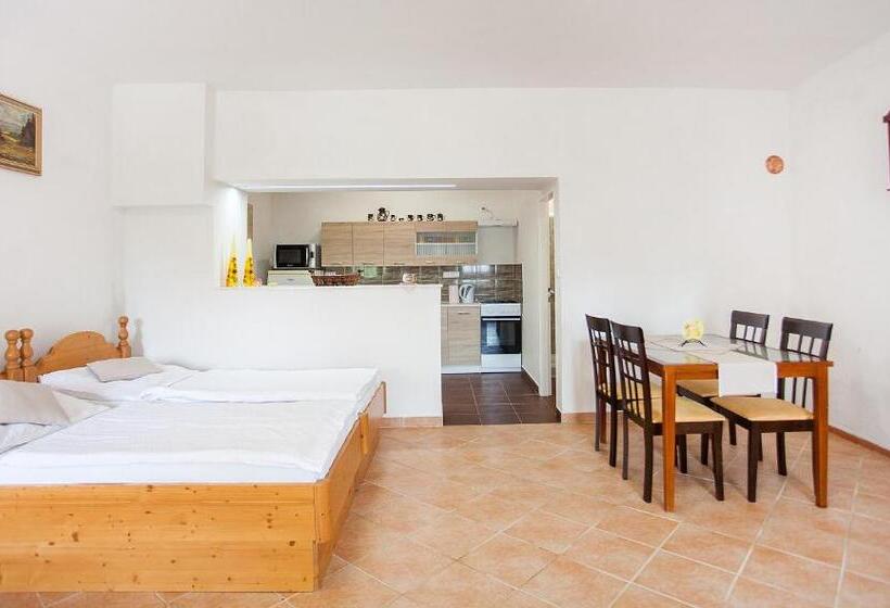 דירת חדר בקומת קרקע, Ubytování Rožmberk Nad Vltavou 18