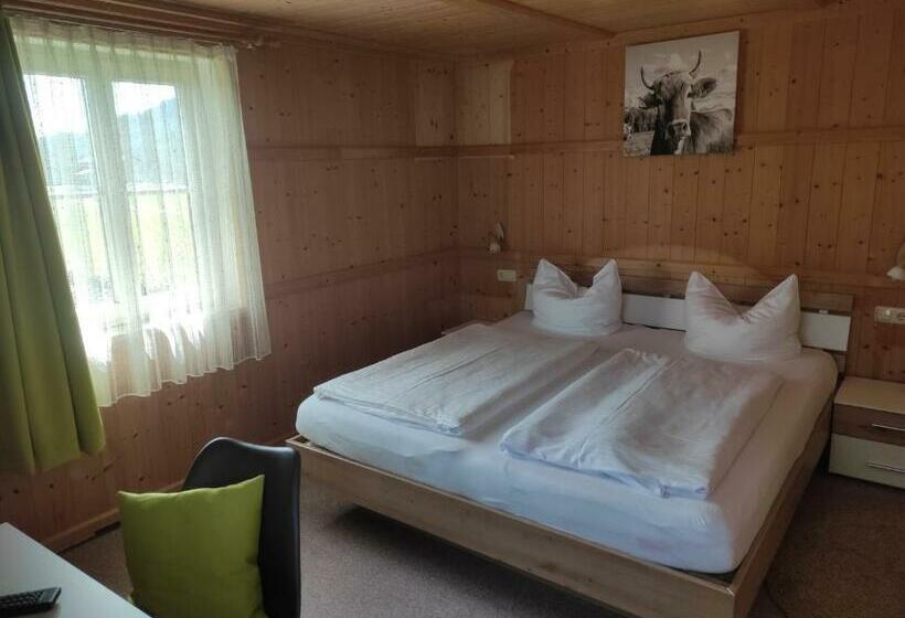 اتاق استاندارد با چشم‌انداز کوهستان, Pension Weißer Hirsch