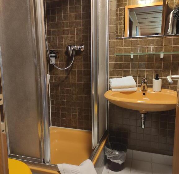 اتاق استاندارد با بالکن, Pension Weißer Hirsch