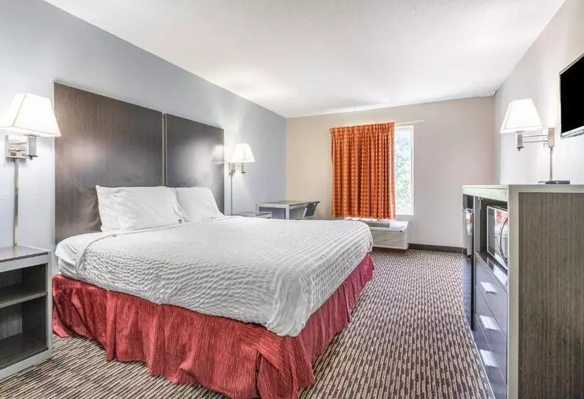 キングサイズベッドのスタンダードルーム, Americas Best Value Inn Chattanooga N