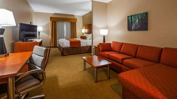 جناح سرير كينج, Best Western Plus Finger Lakes Inn & Suites