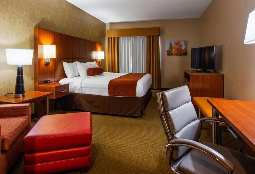 غرفة قياسية سرير كينج, Best Western Plus Finger Lakes Inn & Suites