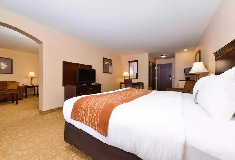キングサイズベッドのスイートルーム, Comfort Inn & Suites Mcminnville Wine Country