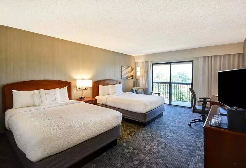 Standard-huone 2 Parivuodetta, Courtyard By Marriott Springfield