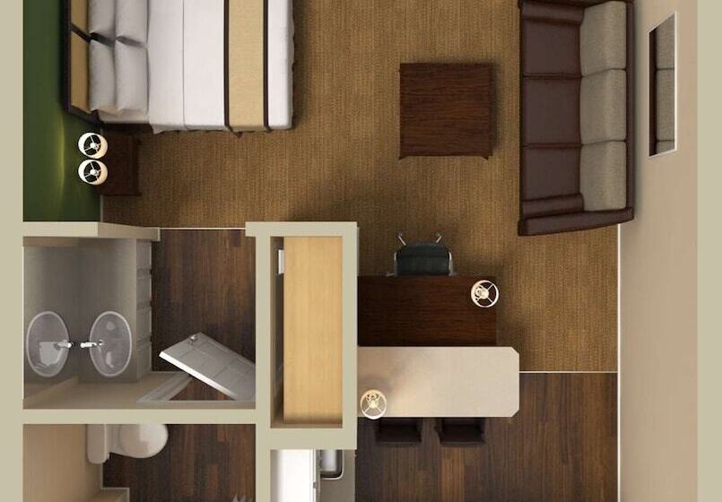 Студия Deluxe, Extended Stay America Suites  Los Angeles  Torrance  Del Amo Circle