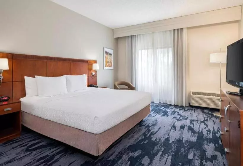 キングサイズベッドのスタンダードルーム, Fairfield Inn & Suites Orlando Ocoee