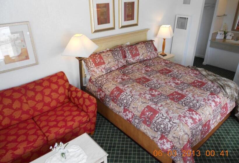 חדר סטנדרט עם מיטת קינג, Fireside Inn By The Beach Boardwalk & Bowling