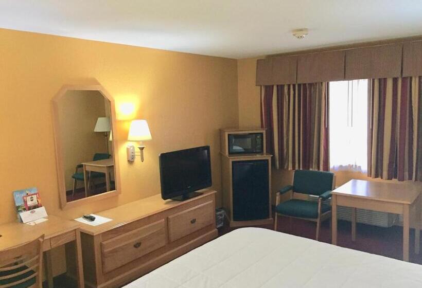 带大床的标准间, Parkfield Inn Clinton