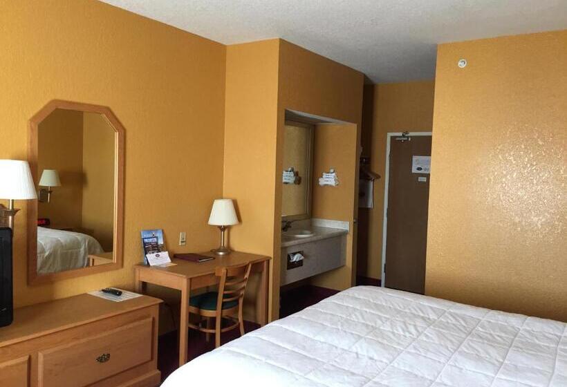 带大床的标准间, Parkfield Inn  Clinton