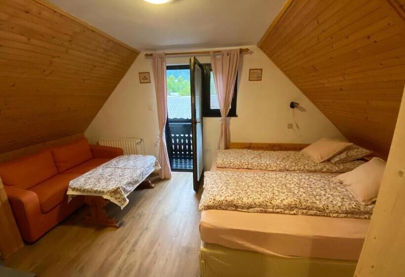 استودیو استاندارد با بالکن, Hiša Planšar Bohinj Accommodations