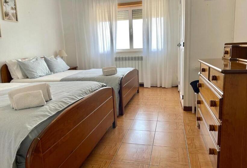 غرفة قياسية رباعية مطلة على البحر, Colina Do Elétrico