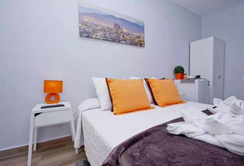 Standard-huone Jaettu Kylpyhuone, Barcelona City Seven Hostal