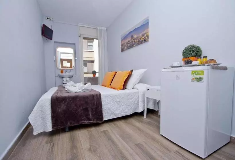 Standard-huone Jaettu Kylpyhuone, Barcelona City Seven Hostal