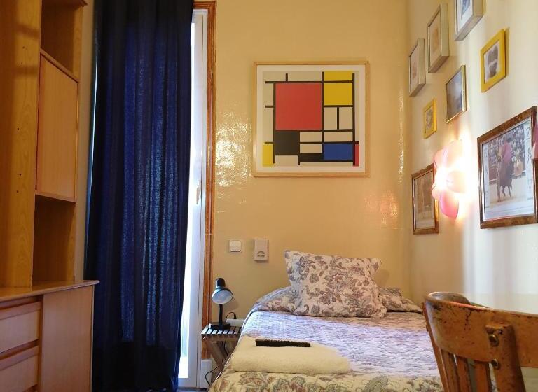 اتاق استاندارد یک تخته با سرویس بهداشتی مشترک, Casa De Huespedes Dolce Vita