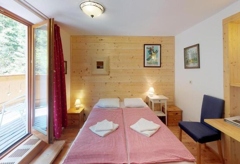 חדר סטנדרט נוף להרים, Alpengasthof Paletti