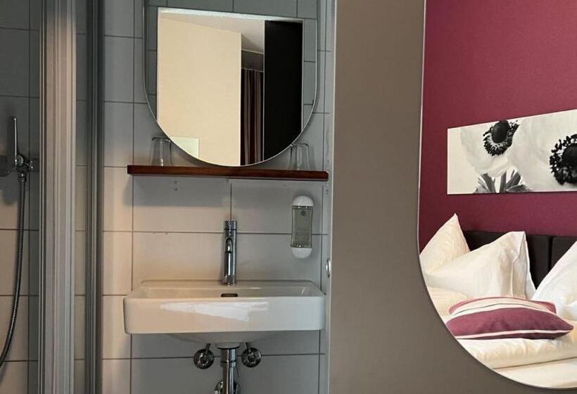 اتاق ساده با بالکن, Hottingen