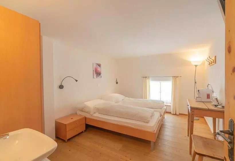 浴室共有のエコノミールーム, Gasthaus & Hotel Berninahaus