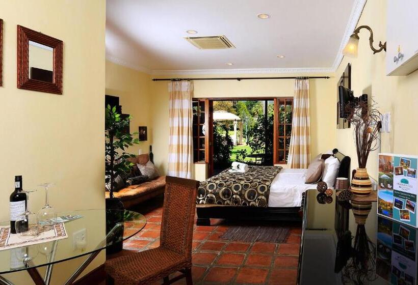 带大床的高级房间, Orange Ville Lodge & Guesthouse