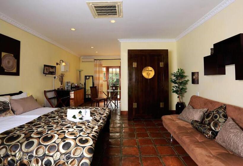 带大床的高级房间, Orange Ville Lodge & Guesthouse