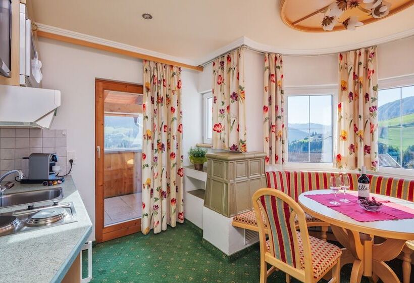 标准间带山景, Apparthotel Talhof, Restaurant, Pool Und Spa