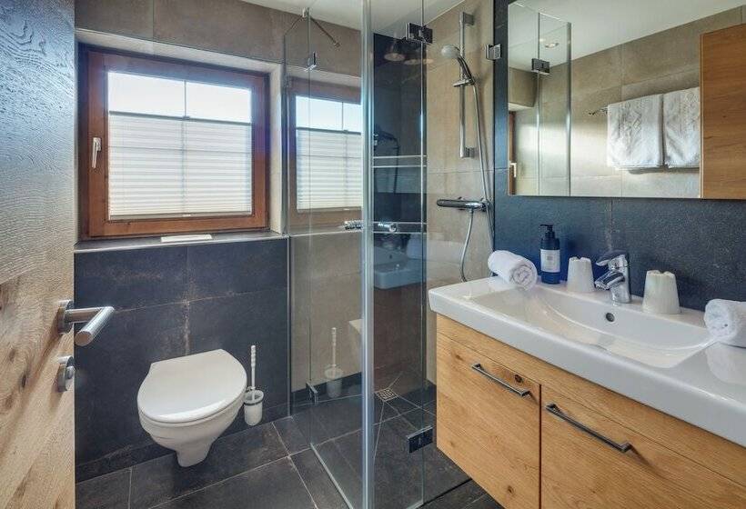 标准间带山景, Apparthotel Talhof, Restaurant, Pool Und Spa