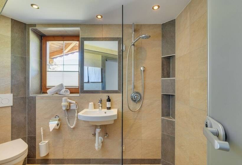 2人卧室家庭公寓, Apparthotel Talhof, Restaurant, Pool Und Spa