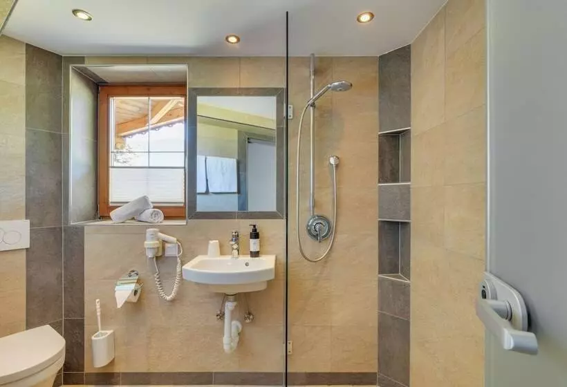 ２ベッドルーム家族用アパートメント, Apparthotel Talhof, Restaurant, Pool Und Spa