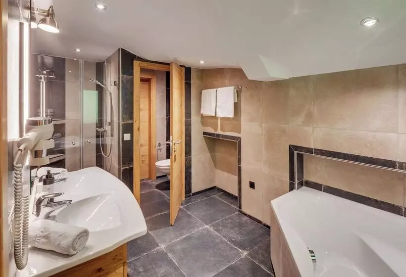 １ベッドルームペントハウスアパート, Apparthotel Talhof, Restaurant, Pool Und Spa