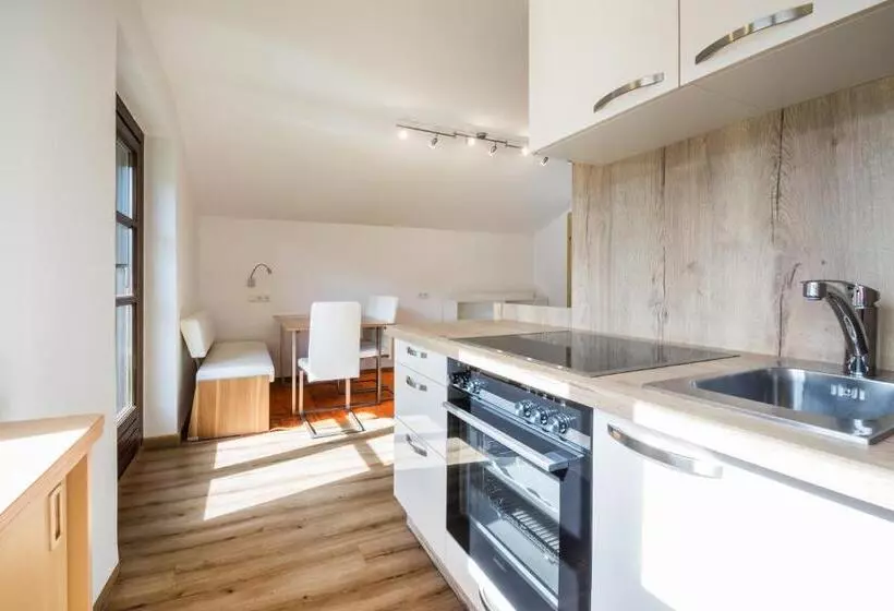 庭の見える1ベッドルームアパートメント, Appartements Tannenhof