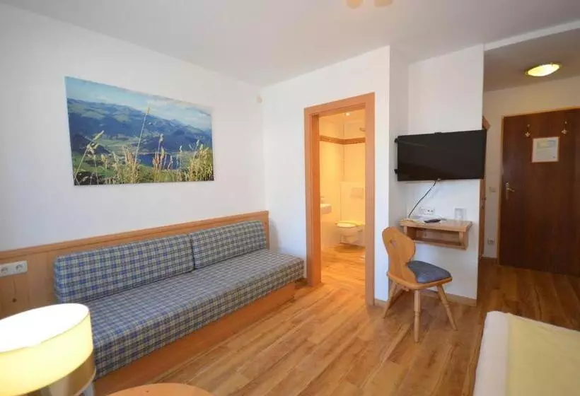 バルコニー付きシングルスタンダードルーム, Sonnenhof Walchsee