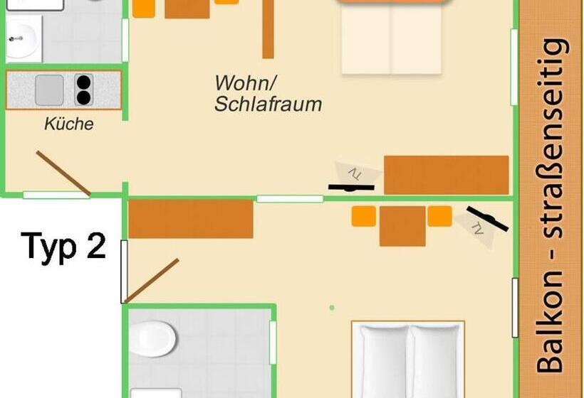 1 Bedroom Apartment Mountain View, Sonnenhof Walchsee