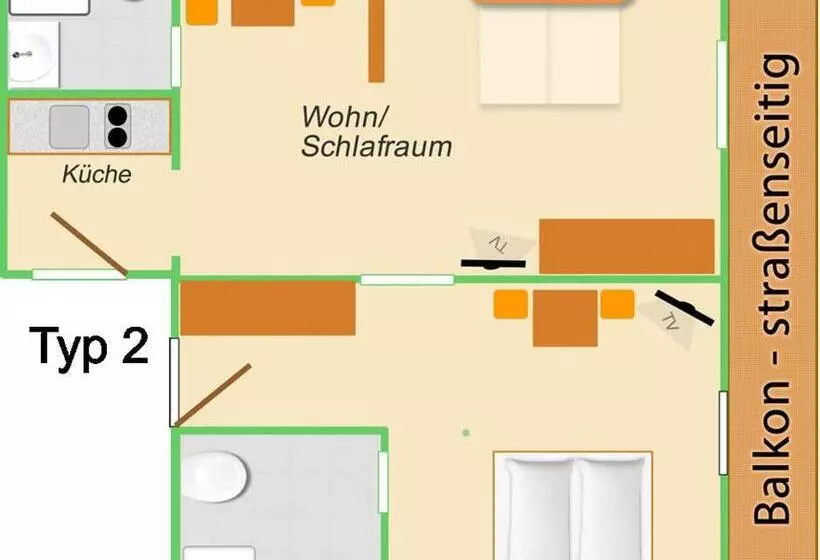 1 Bedroom Apartment Mountain View, Sonnenhof Walchsee