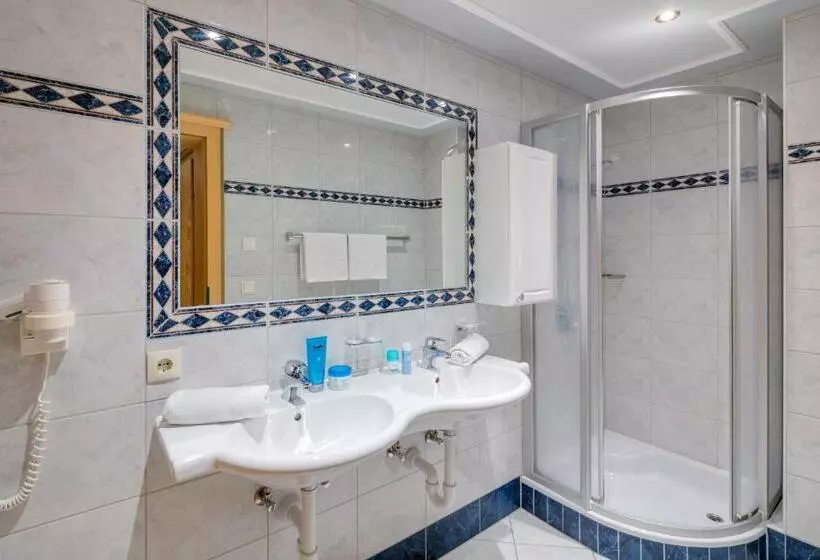 バルコニー付き１ベッドルームアパートメント, Apparthotel Talhof, Restaurant, Pool Und Spa