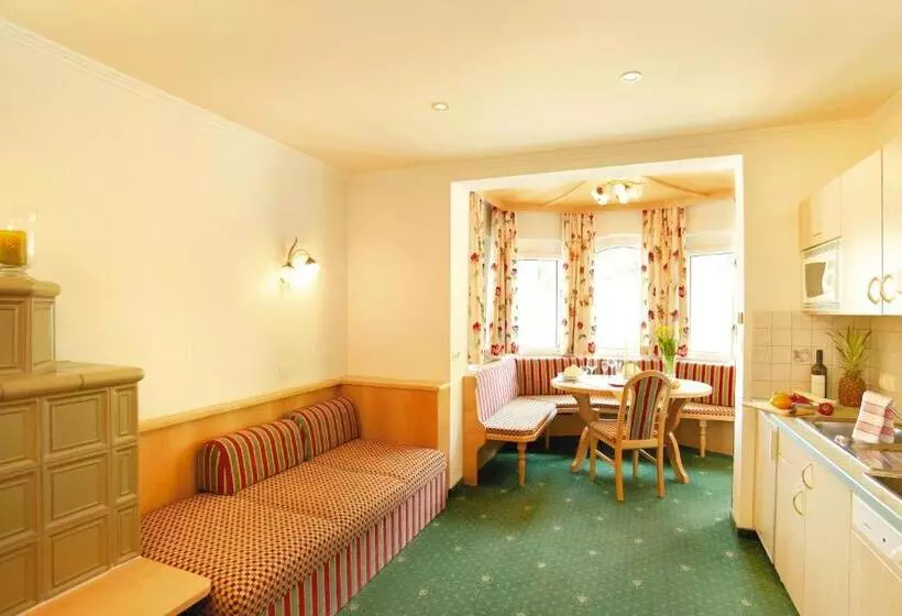 バルコニー付き１ベッドルームアパートメント, Apparthotel Talhof, Restaurant, Pool Und Spa